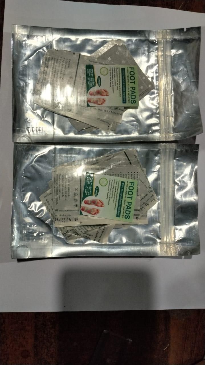 Ayurvedic Detox Foot Pads Buy 1 Get 1 Free (20 Patch )100% Herbal & Gentle Ingredient ( Pack of 10 ) (Copy)
